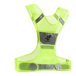 JQP Sports Running Vest - 4 LED safety lights
